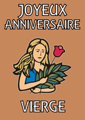 Anniversaire floral pour une Vierge radieuse